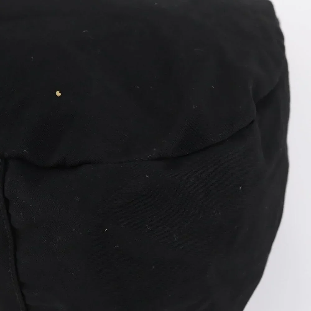 Authentic GUCCI Shoulder Bag Canvas Black Silver - Picture 7 of 16